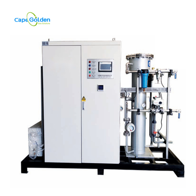 물 처리를 위한 대형 기계 산업적 오존 발생기 200g/H