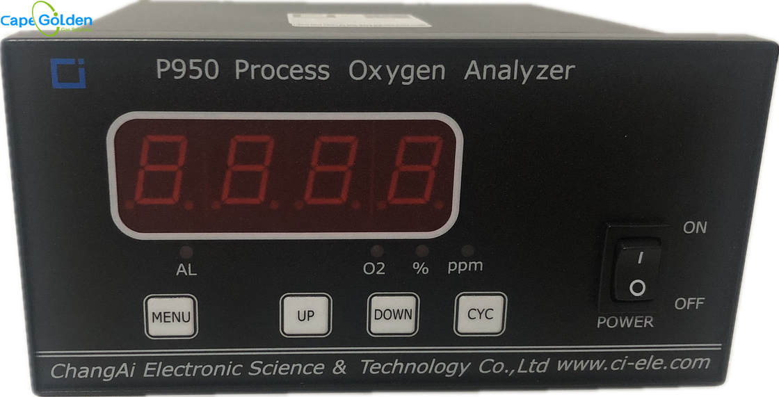 P860 질소 산소 분석기 휴대용 산소 순수성 분석기 100ppm~21%