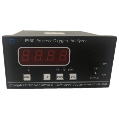 RS232 P950 공정 중 산소 순도 분석기 전기 화학적 센서 O2 순도 분석기